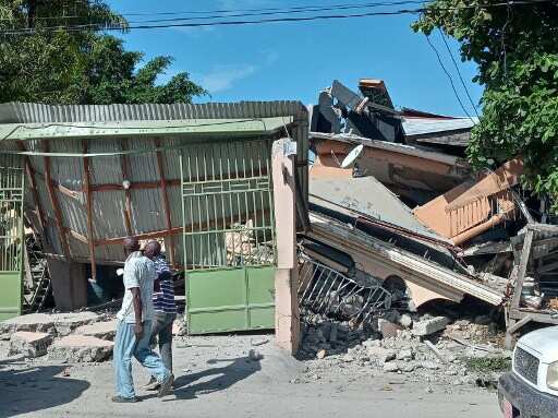Damaged houses everywhere