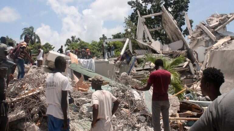 Haiti Earthquake: Nation searches for survivors, rescue efforts underway as at least 304 killed Haiti Earthquake: Nation searches for survivors, rescue efforts underway as at least 304 killed
