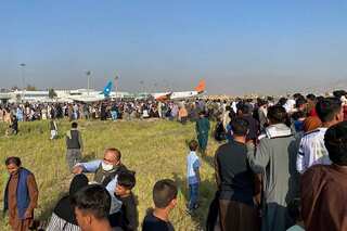 All military and civilian flights halted at Kabul airport: Pentagon