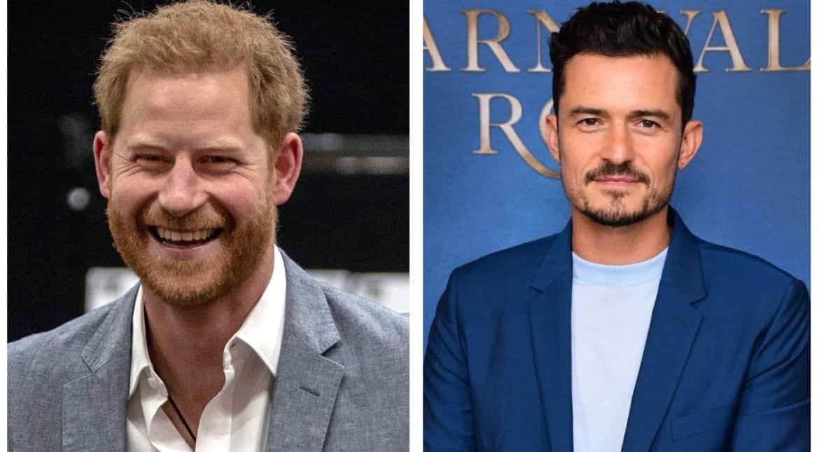 Prince Harry is amused at Orlando Bloom voicing his character in animated satire, 'The Prince' Prince Harry is amused at Orlando Bloom voicing his character in animated satire, 'The Prince'