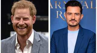 Prince Harry is amused at Orlando Bloom voicing his character in animated satire, 'The Prince'