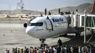 Kabul airport chaotic scenes are 'shameful for the West', says German president
