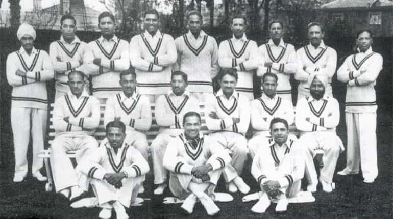 India's Test debut