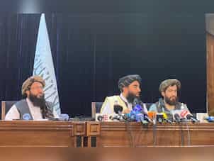 In first press conference, Taliban say they seek no ‘revenge’, will respect women’s rights