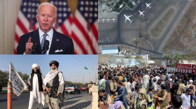 'I don't know how that happens': President Biden says there was no way to withdraw from Afghanistan without 'chaos ensuing'