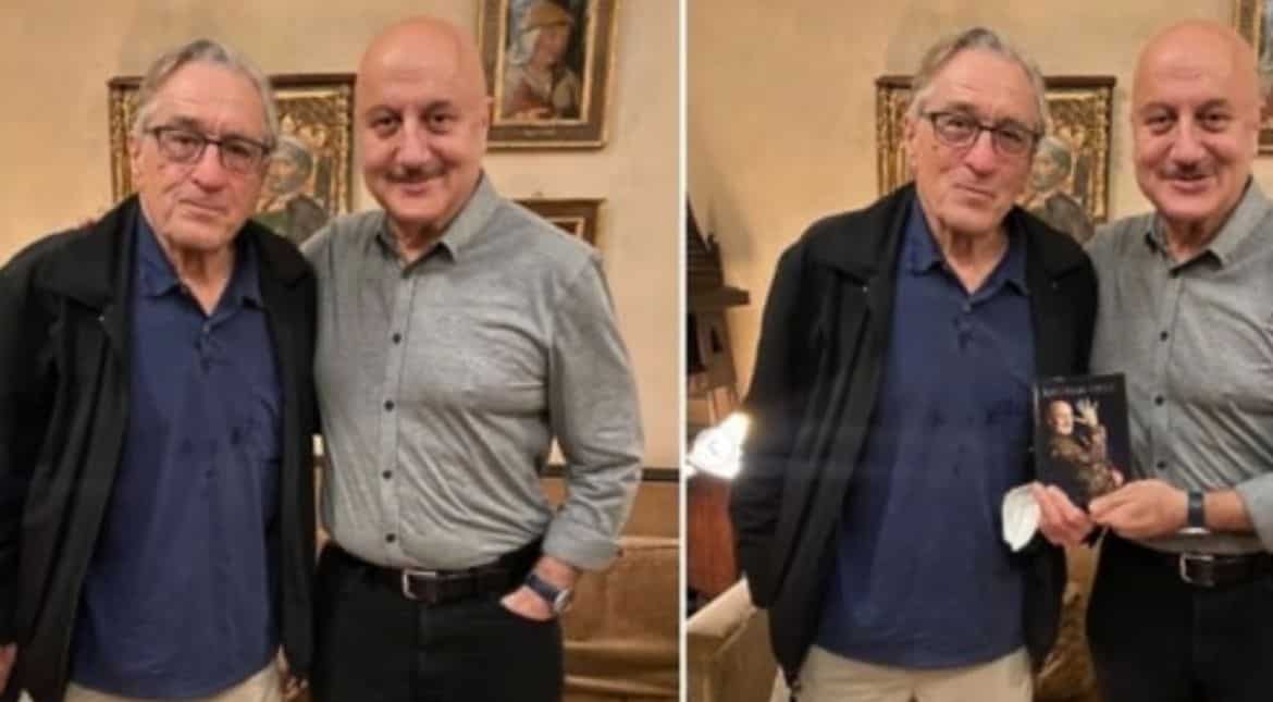 Anupam Kher can't stop raving about 'amazing evening' with 'Godfather' Robert De Niro Anupam Kher can't stop raving about 'amazing evening' with 'Godfather' Robert De Niro