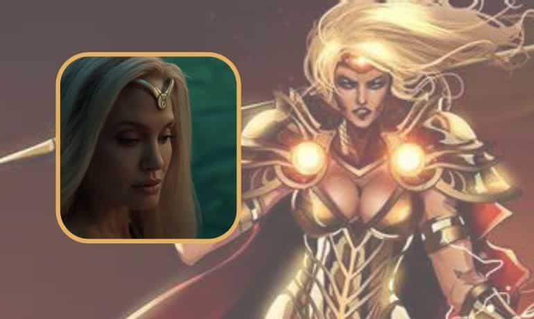 Angelina Jolie as Thena