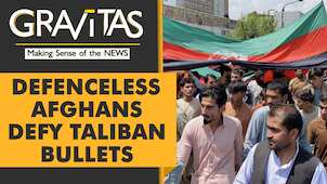 Gravitas: Brave Afghans take to the streets to oppose Taliban's rule