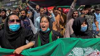 Taliban call on Afghanistan's imams to urge unity as protests spread to Kabul