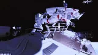 Chinese astronauts conduct second spacewalk outside planned Tiangong station