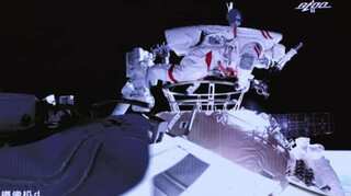 Chinese astronauts conduct second spacewalk outside planned Tiangong station