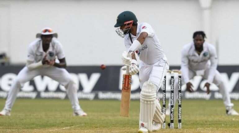 Babar Azam, Fawad Alam lead Pakistan recovery in sweltering second Test against West Indies
