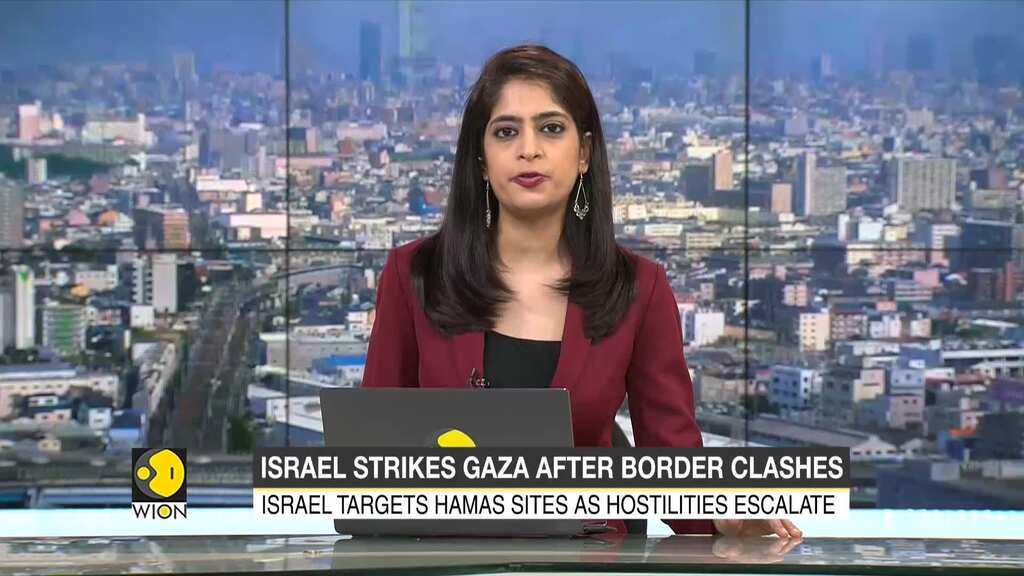 Israel launches airstrikes on Gaza after border clashes