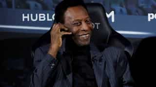 Pele in hospital but no cause for concern, his manager says
