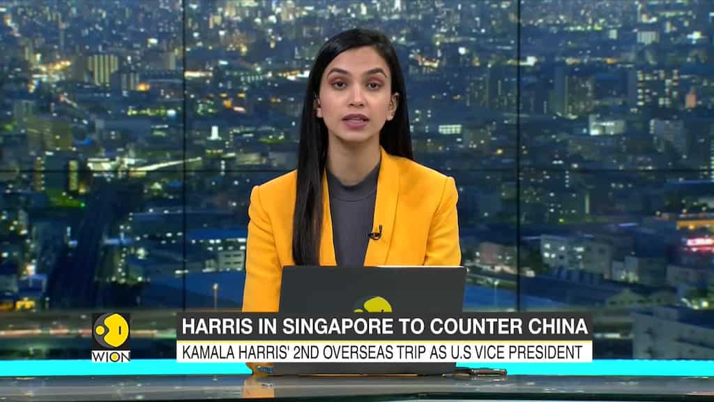 US Vice Prez Kamala Harris visits Singapore to strengthen ties, counter China's influence