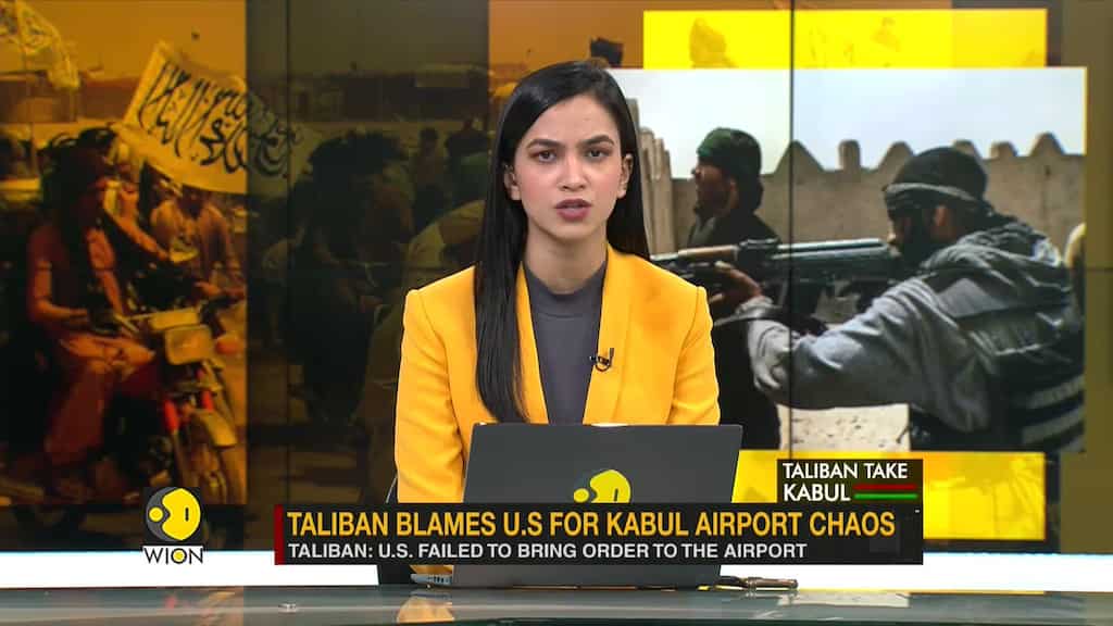 Taliban blames US for Kabul airport chaos, says situation in rest of Afghanistan is peaceful