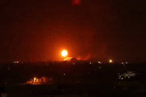 Israeli jets strike Gaza again after incendiary balloon attacks