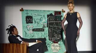 Beyoncé wears historic 128.54-Carat diamond, Jay-Z joins in