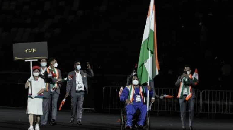 Tokyo Paralympics: Tek Chand leads India's charge as flag-bearer during opening ceremony - watch