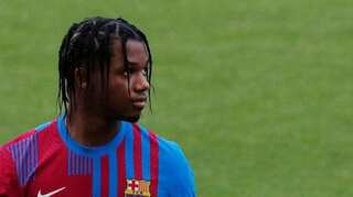 Barcelona forward Ansu Fati back in training after nine-month injury saga