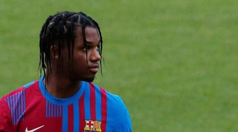 Barcelona forward Ansu Fati back in training after nine-month injury saga