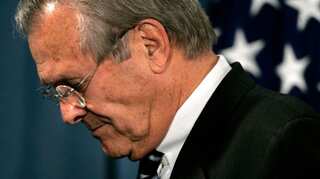 Donald Rumsfeld, architect of war in Afghanistan, is laid to rest