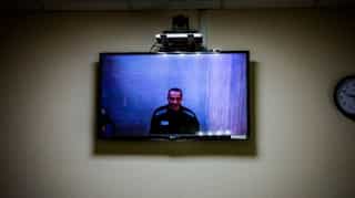 In first interview from jail, an upbeat Navalny discusses prison life