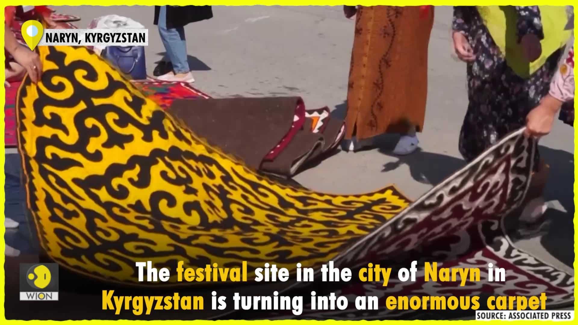 Colourful festivals celebrate Kyrgyzstan's 30th year of independence