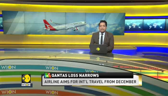 World Business Watch: Qantas aims for international travel from December as loss narrows