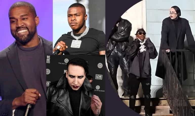 Kanye West causes internet fury after inviting Marilyn Manson, DaBaby at ‘Donda’ listening party