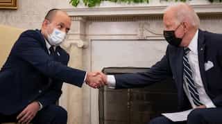 Biden meets Israeli PM in shadow of Kabul blasts