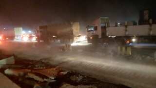 Commuters spend overnight in enormous traffic jam in Kenya’s Nairobi