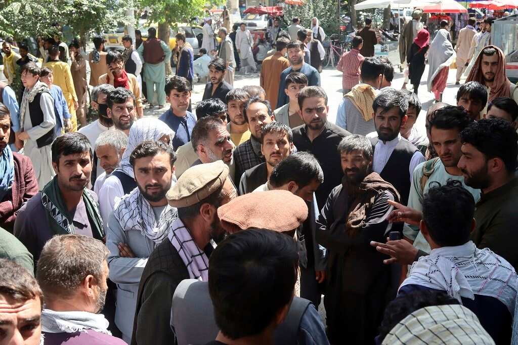 Hundreds of Afghans protest at New Kabul Bank: