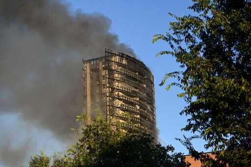 Milan tower block goes up in flames Milan tower block goes up in flames