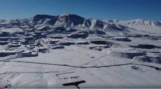Rare snowfall in Atacama desert surprises residents of Chile