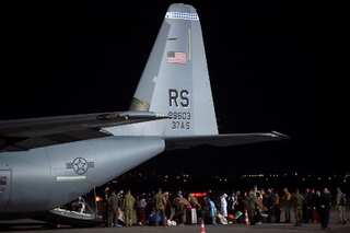 Flights take off from Kabul airport as US withdrawal enters final stage