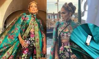 Jennifer Lopez stuns in floral ensemble but leaves price tag attached; Internet reacts!