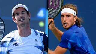 Andy Murray faces a daunting challenge from Stefanos Tsitsipas in US Open start