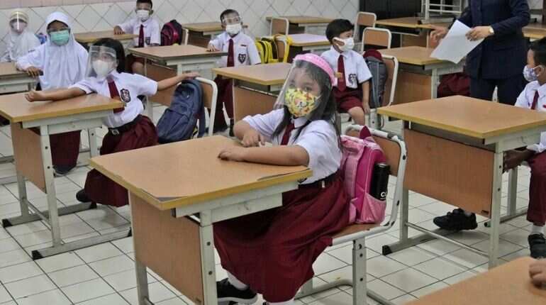 Indonesia's capital reopens some schools despite parent fears