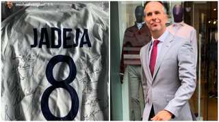 Ravindra Jadeja wins hearts! All-rounder gifts his Test jersey signed by Team India players to Michael Vaughan for charity