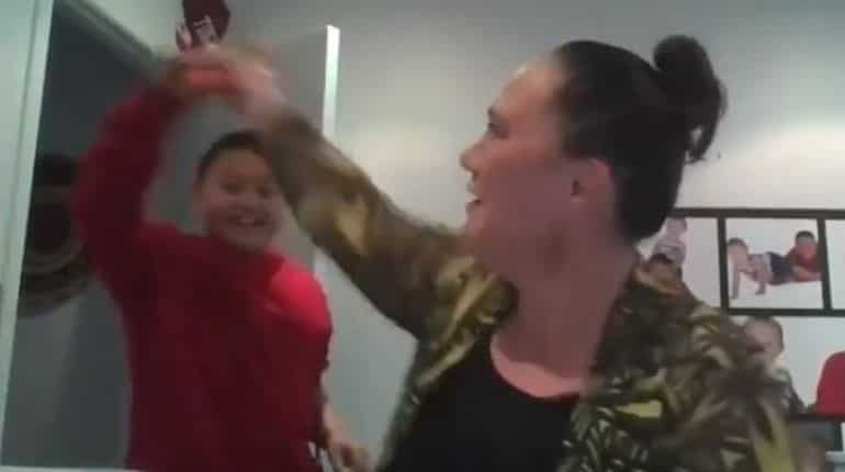 Watch: Son interrupts New Zealand minister’s interview, waves phallic carrot Watch: Son interrupts New Zealand minister’s interview, waves phallic carrot