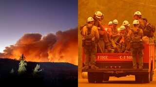 Raging California wildfire forces mass evacuation from Lake Tahoe