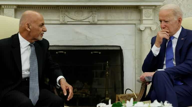 In call before his govt's collapse, Ghani warned Biden of thousands of terrorists from Pakistan entering Afghanistan