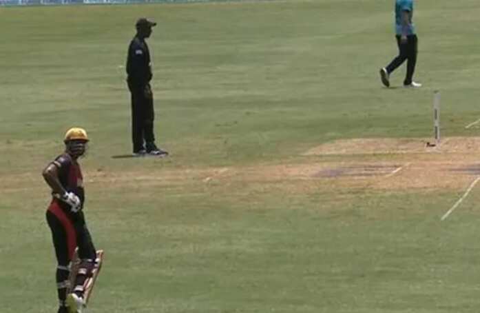 Netizens can't keep calm after Kieron Pollard's unusual protest in CPL goes viral - WATCH