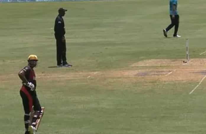 Netizens can't keep calm after Kieron Pollard's unusual protest in CPL goes viral - WATCH