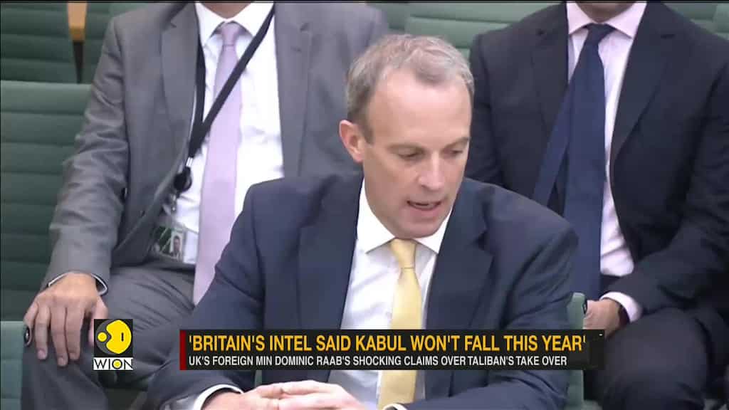 Dominic Raab: Intel said Kabul won't fall this year, UK wants diplomatic presence in Afghanistan