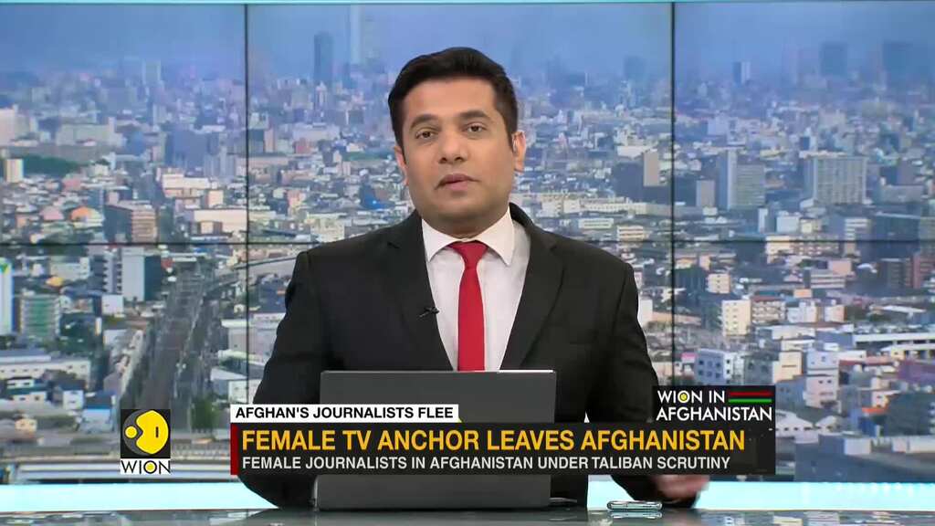 Female TV anchor who interviewed first Taliban spokesman leaves Afghanistan