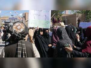 Women protest in Afghanistan's Herat over right to education, work