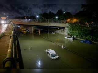 In Pics | Flash flooding and record-breaking rainfall hit New York City