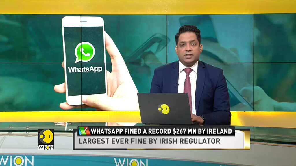 World Business Watch: Irish watchdog fines WhatsApp $267 mn after EU privacy probe